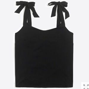 J. Crew Tie Shoulder Tank